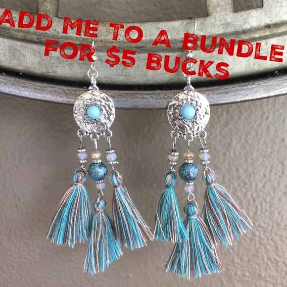 Jewelry - NEW Bohemian Tassel Earrings